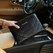 Hong Kong 2022 new male dermis crocodile print hand bag handbag business hand grip bag large capacity envelope bag