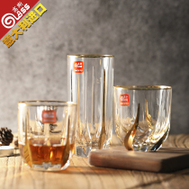 Italy imported Gauss whisky glass glass wine glass wine glass creative beer glass double cup gift box
