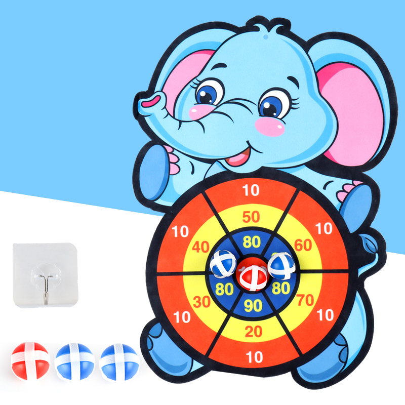 儿童3卡通飞镖粘粘球黏黏盘投掷亲子玩具益智12岁宝宝男女孩抖音