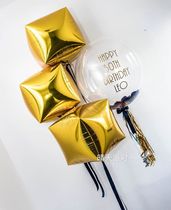 24-inch 4D cube aluminum balloon ins Net red photo balloon birthday party venue layout wedding decoration