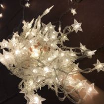 led flashing lights string lights Christmas lights five pointed stars small colored lights birthday decoration proposal confession romantic surprise layout