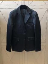 2021 Fashion Tide Brand New Triangle Standard Element Design Unique Casual Joker Men Business Suit Jacket