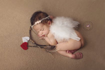 Shanghai exhibition freshman childrens photography costume baby full moon photo clothes photo studio wings photo Cupid