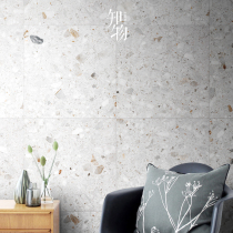 Large particle terrazzo tile Bathroom wall tile Antique brick store clothing store Restaurant non-slip floor tile 600