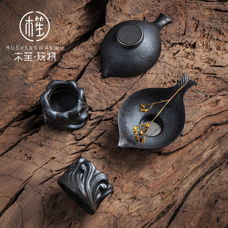 Creative ceramic) Joe suit Japanese household kung fu tea accessories tea every move the make tea filters filter