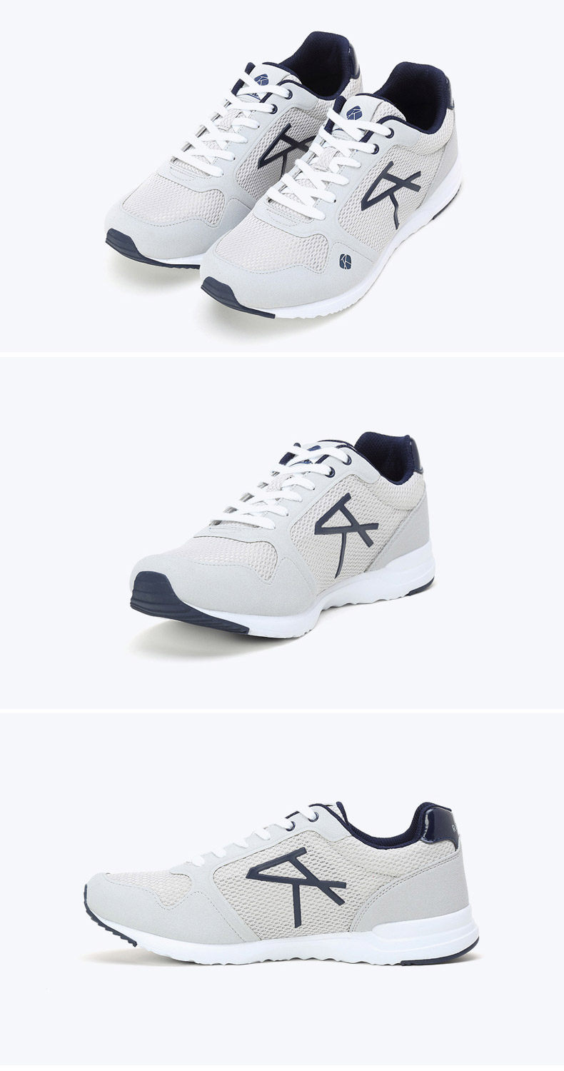 rapido 雳霹道 男鞋 炫彩网面透气运动鞋休闲鞋cq62k3001_7折现价199