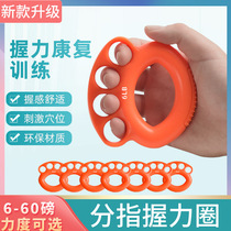 Finger grip circle professional hand strength rehabilitation training finger strength ball grip equipment Stroke hemiplegia exercise hand strength