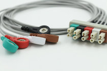 Applicable to HP monitor consumables five conductive line MP20 vm6 split cardioelectric conductive wire M1635A button