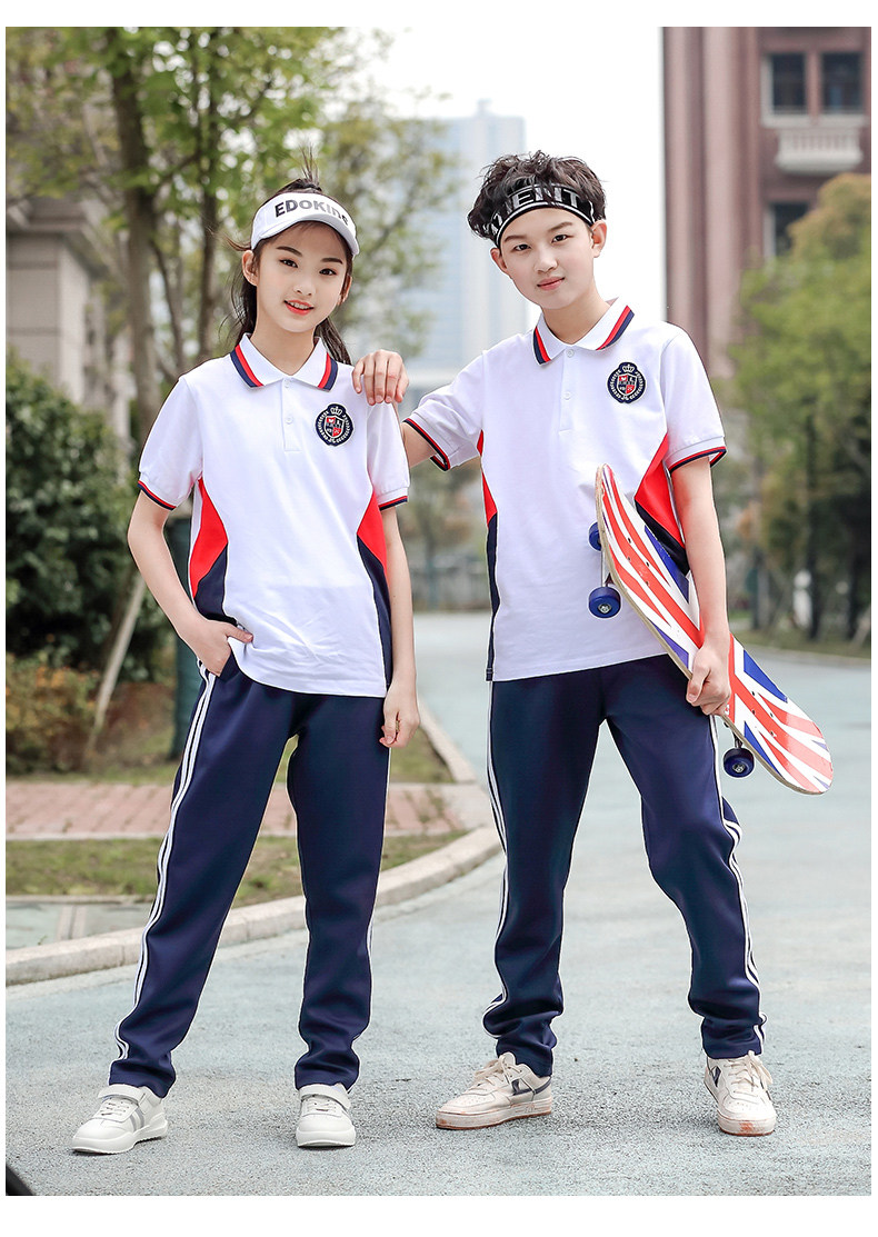 夏季毕业照小学初中高中毕业留恋拍照服六年级套装学生大合唱班服