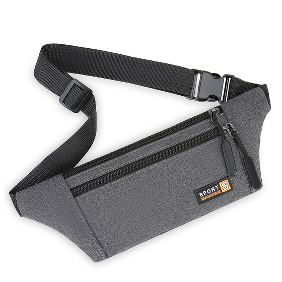 Men and women's outdoor sports waist bag multi -function canvas running anti -theft mobile phone cycling cycling wallet invisible personal men Men and women's outdoor sports waist bag multi -function canvas running anti -theft mobile phone cycling cycling wallet invisible personal men