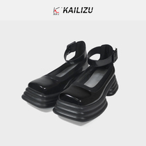 Japanese Mary Jane shoes women summer 2021 New muffin thick bottom English leather shoes jk retro spring and autumn womens single shoes