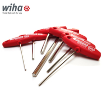 Wiha Weihan tools t-wrench Hex wrench Extended hex screwdriver 6 angle wrench Hex wrench