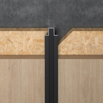 Zhiyong waist line edge strip Tile edge edge sealing edge closing pressure strip Aluminum alloy metal strip Stainless steel strip Ceiling buckle strip