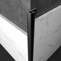 Tilting tile Sunny Corner line protection line imitation stone line edging edge strip floor closing aluminum alloy decoration