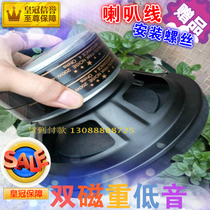 6 5 inch 8 inch 10 inch 12 inch double magnetic long stroke Bass Overweight Bass Horn Low Sound Cannon Speaker Horn