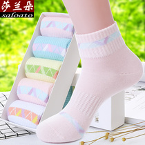 Socks Lady cotton autumn and winter girls 2021 new students sports shoes deodorant winter girls