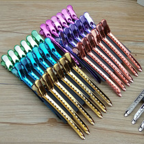 Haircut Push Corrugated Hairstylist Hairstylist Haircut Perching Partition Positioning Beauty Hair Clip Multicolored