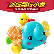 Aobei new product happy crawling baby baby Electric learning crawling toy 6-12 months puzzle toddler