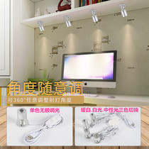 Creative Multi-headed USB LED Light Tone Dimming LED Light Hand Anime Display Computer Case Spotlight