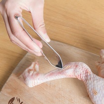 Pig hair clip puller home kitchen to fish bone chicken feather duck hair tweezers hair removal pliers