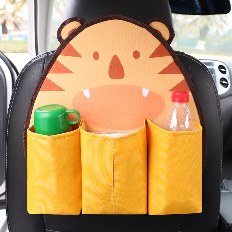 car tissue box pumping creative car seat ba napkin carton car with multi-function pumping box hanging cartoon cute
