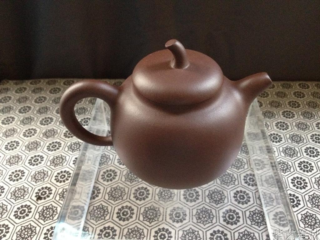 范家壶庄 范国强350c紫泥茄段壶~名家全手工茶紫砂壶