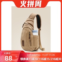 Ego chest Bag Mens canvas bag mens shoulder bag trend Korean shoulder bag retro leisure cycling Sports mens bag