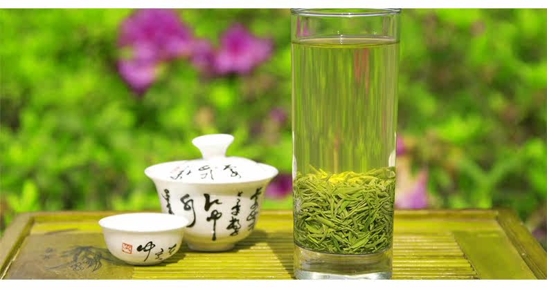 2017新茶 茶叶 峨眉山仙芝竹尖100克 茶叶绿茶 嫩茶芽 商务铁盒