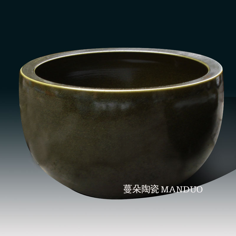 At the end of the jingdezhen porcelain the flood light At the end of the tea tea China At the end of the classical big bowl tea China 50 cm large bowl