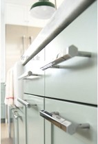 Northern European Brass Two Holes Six-Prism Handle Draw Cabinet Six-Corner Gold Rose Gold Small Handle