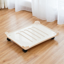 72L Oxford Battery container special mobile tray with pulley 66L packing box for the wheel movable storage tank