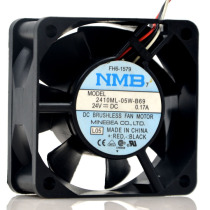 Original Japanese NMB 2410ML-05W-B69 6025 24V 0 17A inverter cooling ball fan