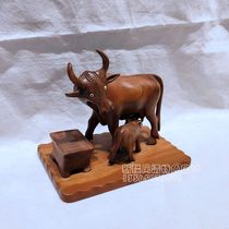 Wood Buffalo Swing Piece Pakistan Wood Carving Bull Crafts Raw Bull Gift