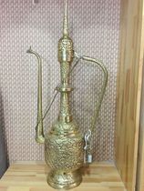 The lamp pot is big to make the pot bronze pot