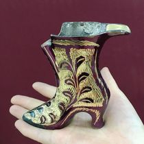 Copper ashtray Pakistan bronze ware copper boot bronze smoke cylinder