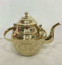 Copper Teapot Pakistan Bronze Ware Boiled Tea Tea Copper Pot Milk Teapot Handicraft Hand Made Pakistan Handmade