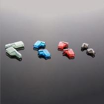 4 8 6 3 Connector PVC terminals Soft jacket Flag-shaped terminal insulation jacket flame retardant jacket