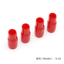 Supply cold pressure terminal insulation jacket flame retardant insulation casing 22 squared 25 square terminal jacket