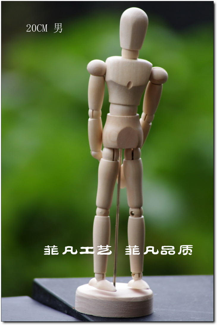 木头人关节人偶模型动漫木偶绘画素材婚庆工艺品礼品摆设摆件包邮