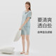 여름에 여성을위한 Chundu Pure Cotton Pajamas Short-Sleeved Cool Mercerized Cotton Home Clothes For Fore 여름에 여성을위한 Chundu Pure Cotton Pajamas Short-Sleeved Cool Mercerized Cotton Home Clothes For Fore