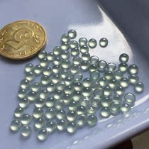 (Already) 93 grains of Myanmar natural A goods old pit high ice white ice small boutique jadeite inlaid bare stone ring surface