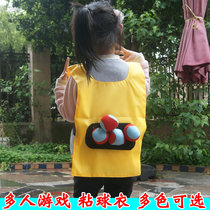 Kindergarten sticky Jersey parent-child interaction catch tail Tail vest Children Outdoor Sports multiplayer game