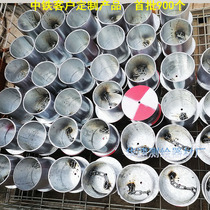 Surface observation point protective case bridge pier body monitoring protection cover ordered stainless steel galvanized sedimentation protection barrel