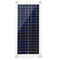 E-commerce explosion 10w25w battery charger flexible car solar panel 12V charging