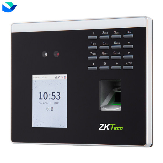 Zkteco Entropy Feishu FS100 동적 얼굴 지문 인식 출석 출석 액세스 제어 통합 액세스 제어 시스템 Zkteco Entropy Feishu FS100 동적 얼굴 지문 인식 출석 출석 액세스 제어 통합 액세스 제어 시스템
