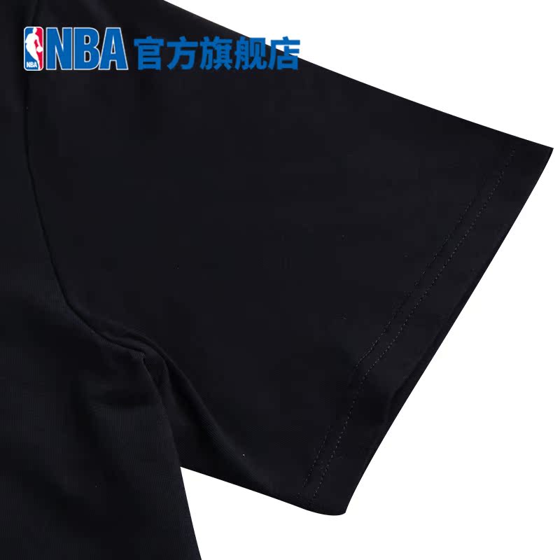 NBA 黑金系列 库里科比詹姆斯球星纪念T恤男篮球运动短袖LW0302AA产品展示图1