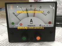 Original Taiwan RISESUN ammeter CH-100HL DC20A 75MV with lower limit alarm