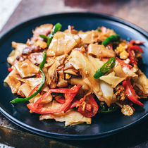 Pastes 200g X6 bags of lasagna noodles noodles butterfly noodles full box instant instant food dry noodles