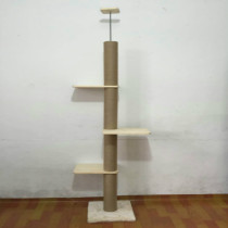 Homemade Cat Climbing Material Solid Wood Through Sky Post Cat Climbing Pole Cat Cowl Cat Tree Cat Feline Top Of The Sky Upright Post