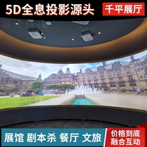 Projection fusion cage high-definition pure clear hardware ronq ring curtain edge fusion machine large screen splicing processor